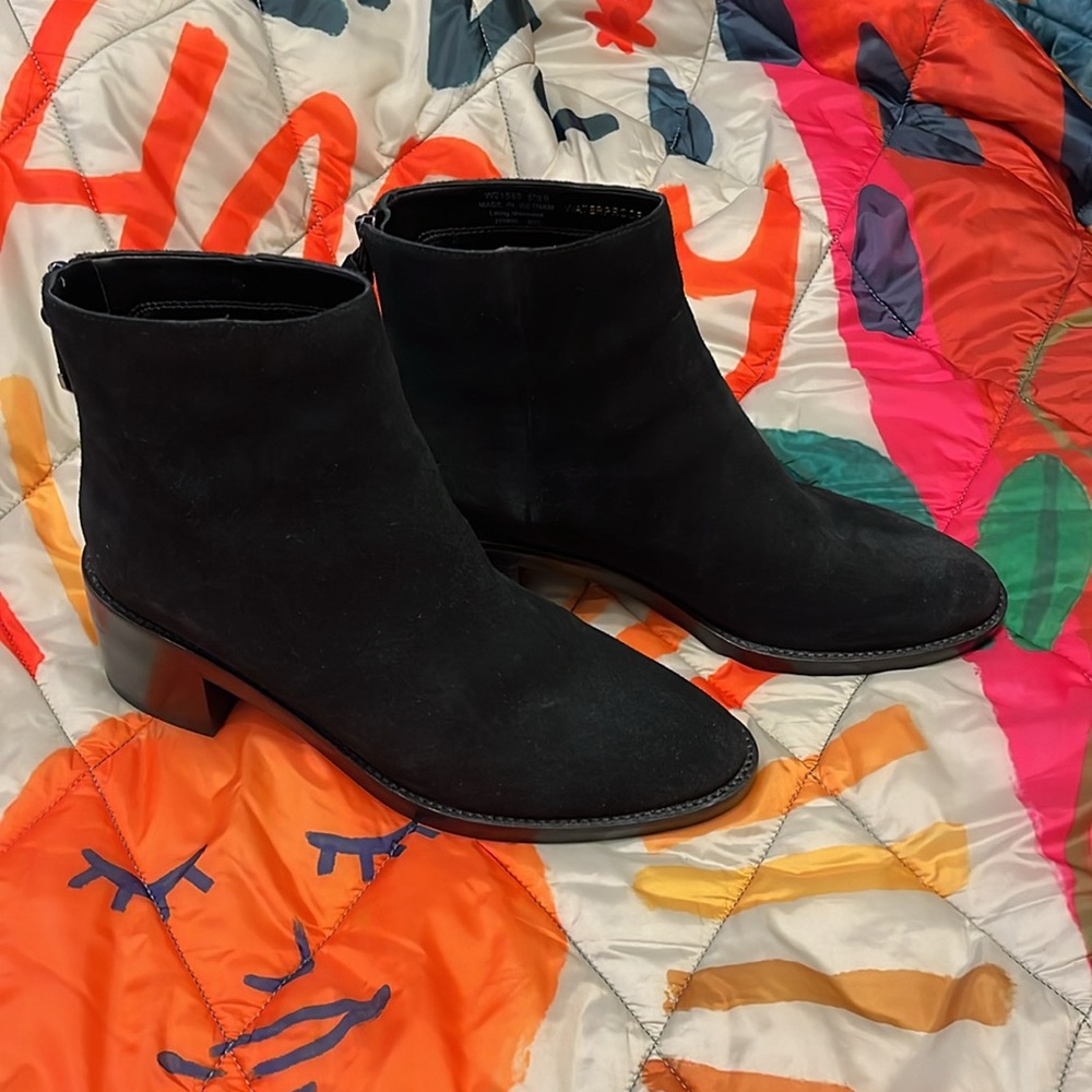 Cole Haan Waterproof Suede Boots